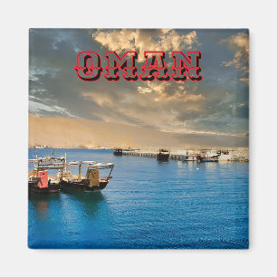 Serene Küstenparadies Magnet