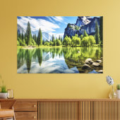 Serene Lagoon Leinwanddruck (Insitu (Wohnzimmer))