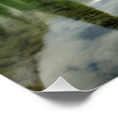 Serene Lagoon Poster (Ecke)