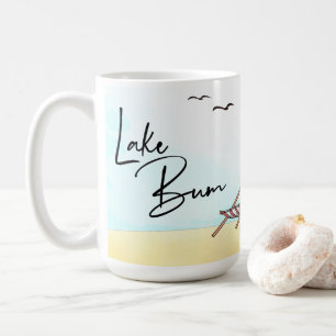 Serene Lake Bum Kaffeetasse