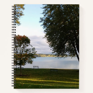 Serene Lake Skaneateles Notizblock
