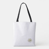 Serene Lakeside Botanical Nature Tote Bag Tasche (Rückseite)