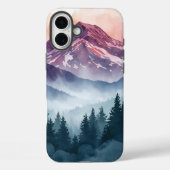 Serene Landscape Case - Wasserfarbengebirge (Rückseite)