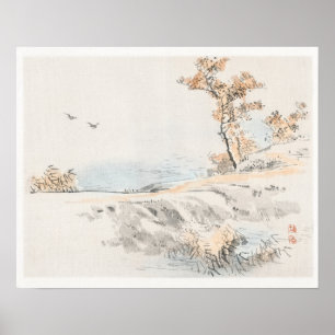 Serene Landscape von Kōno Bairei (1844-1895) Poster