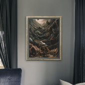 Serene Landschaft: Vogelflug Poster