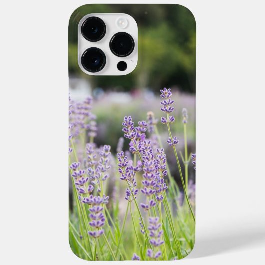 Serene Lavender Field Case-Mate iPhone Hülle (Rückseite)