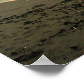 SERENE LIESS GO UND LIESS GOTT OCEAN FOTO POSTER (Ecke)