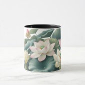 Serene Lotus Coffee Tasse (Zentrum)