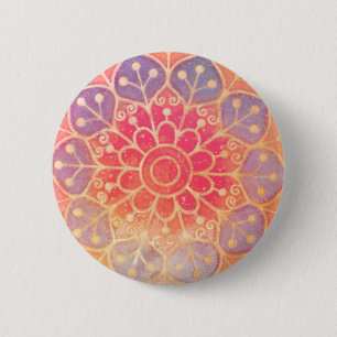 Serene Mandala Button