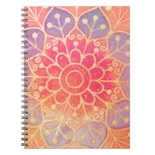 Serene Mandala Notizblock