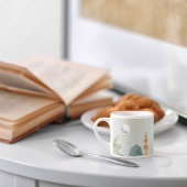 Serene Masjid An-Nabawi Espresso Tasse | Islamisch