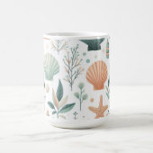 Serene Meereswelt Kaffeetasse (Mittel)