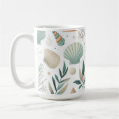 Serene Meereswelt Kaffeetasse (Links)