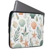 Serene Meereswelt Laptopschutzhülle (Vorne Rechts)