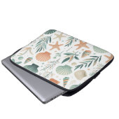 Serene Meereswelt Laptopschutzhülle (Vorne Knopf)