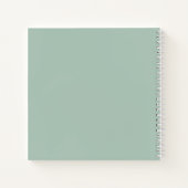 Serene Meereswelt Notizblock (Rückseite)