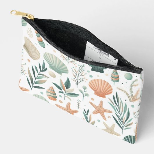 Serene Meereswelt Zubehörtasche (Offen)