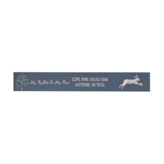 Serene Midnight Leap - Rabbit & Pine Tree Mitterna