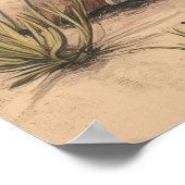 Serene Mojave Sunrise: California Wüstenkunst Prin Poster (Ecke)