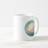 Serene Moonlit Dreamscape Kaffeetasse (VorderseiteRechts)
