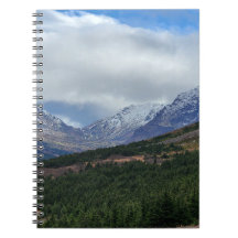 Serene Mountain Peaks Notebook