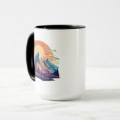 Serene Mountain Scene Combo Tasse - 15 oz (Vorderseite Links)