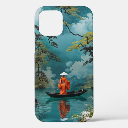 Serene Nature Inspiriert Tough Phone Case (Rückseite)