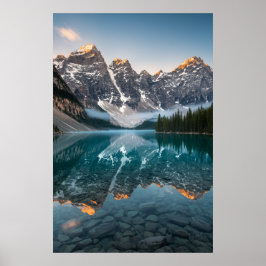 Serene Nature Landscape Fotografy Poster
