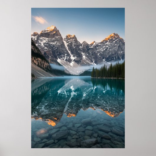 Serene Nature Landscape Fotografy Poster (Vorne)
