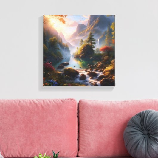 Serene nature - leinwanddruck (Insitu (Wohnzimmer))