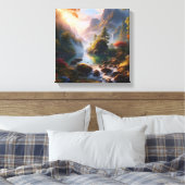 Serene nature - leinwanddruck (Insitu (Schlafzimmer))