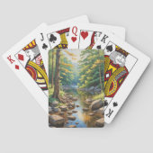 Serene Nature Scene Spielkarten (Rückseite)