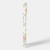Serene Neutral Florals Mit Monogramm Case-Mate iPhone Hülle (Rückseite / Rechts)