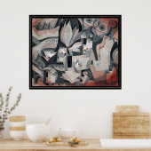 Serene Oasis: Trockener Cooler Garten von Paul Kle Poster (Küche)