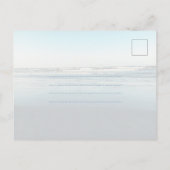 Serene Ocean Scripture Religious Postkarte (Rückseite)