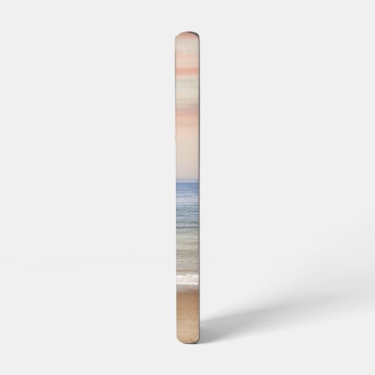 Serene Ocean Sunset Sunrise Monogram Samsung Galaxy Hülle (Linke Seite)