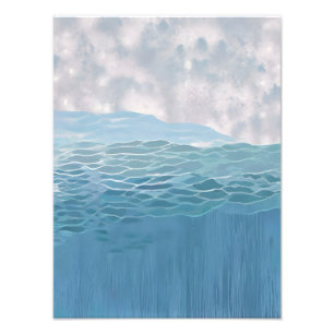 Serene Ocean Waves Fotodruck