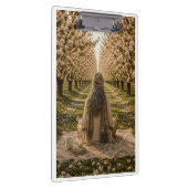 Serene Orchard Sticky Notes | Romantic Botanical Klemmbrett (Rechts)