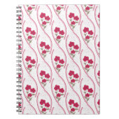 Serene Orchid Waves Notizblock (Vorderseite)