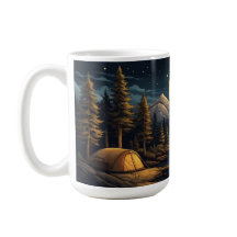 Serene Outdoor Campfire Szene Natur Inspiriert