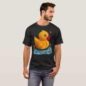 Serene Papercut Rubber Duck T-Shirt (Vorne ganz)