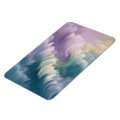 Serene Pastel Abstrakt Wave Dreamy Art Magnet (Linke Seite)