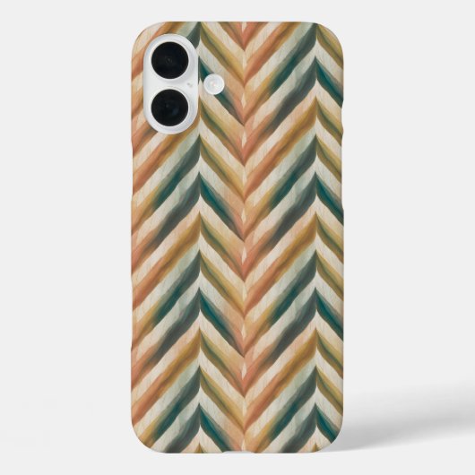 "Serene Pastel Zickzack Flow" Case-Mate iPhone Hülle (Rückseite)
