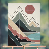 Serene Peaks Acrylschild (Neutral)