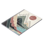 Serene Peaks Notizblock (Linke Seite)