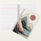 Serene Peaks Notizblock (Innen)