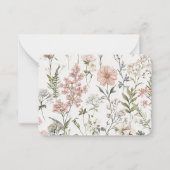 Serene Petals Mitteilungskarte (Vorderseite)