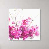 Serene Pink Phalaenopsis Orchid Triptych Canvas Leinwanddruck (Vorderseite)