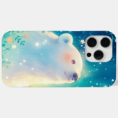Serene Polar Bear Gaze Case-Mate iPhone Hülle (Rückseite (Horizontal))
