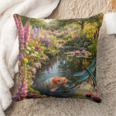 Serene pond life pillow kissen (Decke)